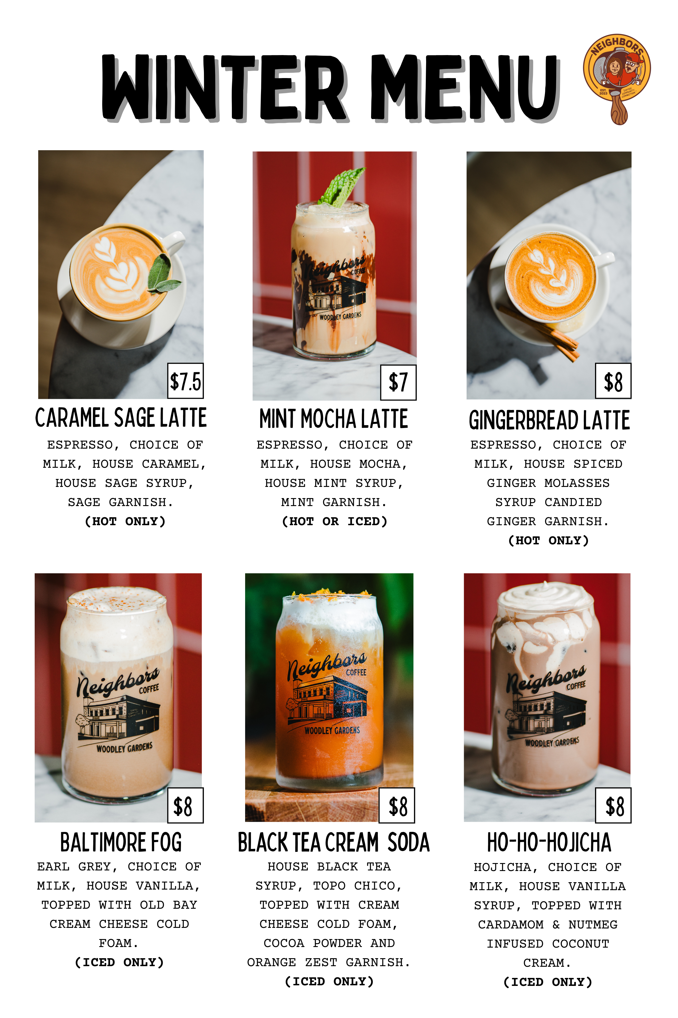 ❄️☕️ Your Guide to Neighbors’ Winter Menu: What to Order & Who Will Love It