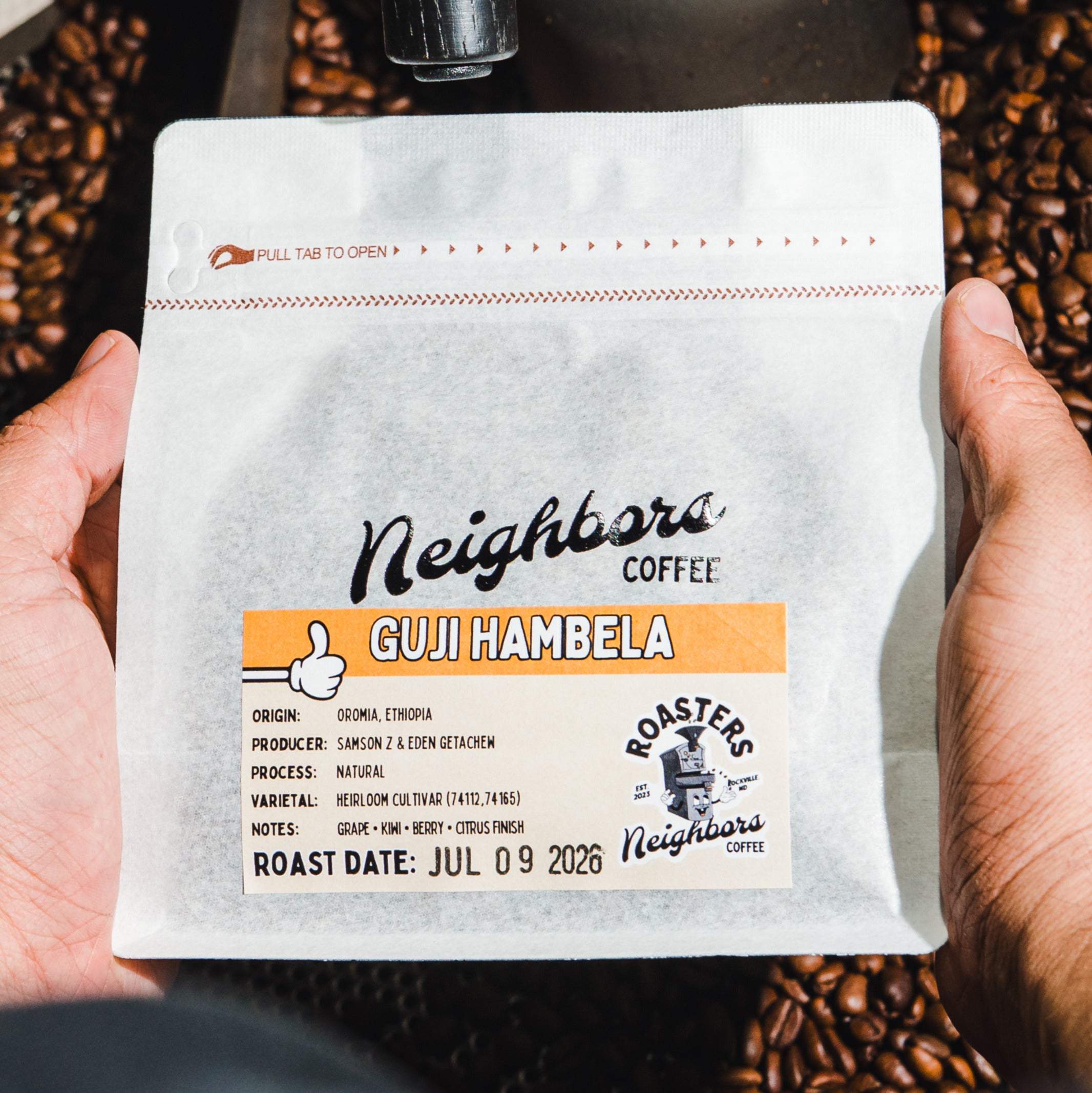 Guji Hambela - Single Origin Coffee Beans (250g)
