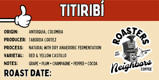 Titiribí - Single Origin Coffee Beans (250g)